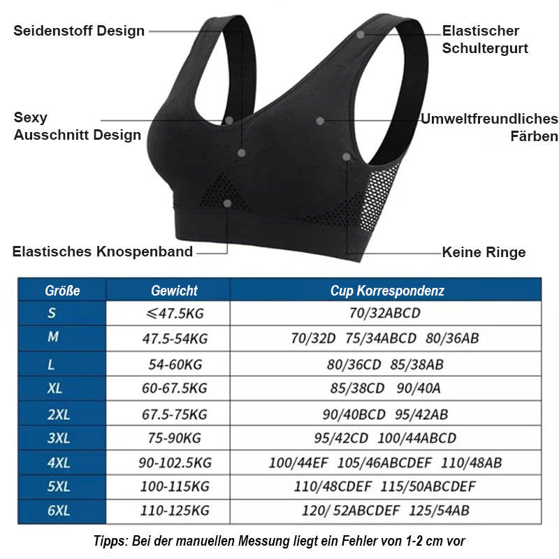 1+1 GRATIS | CloudFit™ Ademende sportbeha - Perfecte ondersteuning zonder compromissen