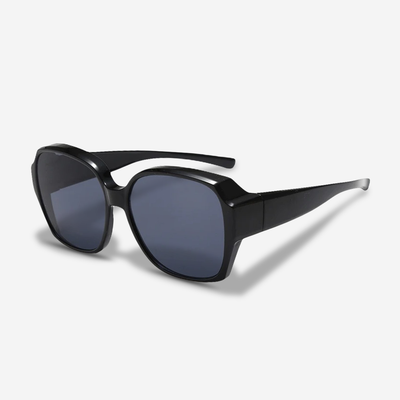 50% RABATT | ClipShades™ | Stylische Overlay-Sonnenbrille für Brillenträgerinnen