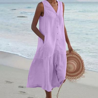 50% RABATT | Zariva™ | Stylisches Sommerkleid