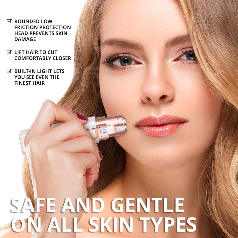 Fuzzique™ | Damen 2-in-1 Augenbrauen & Gesichtshaarentferner