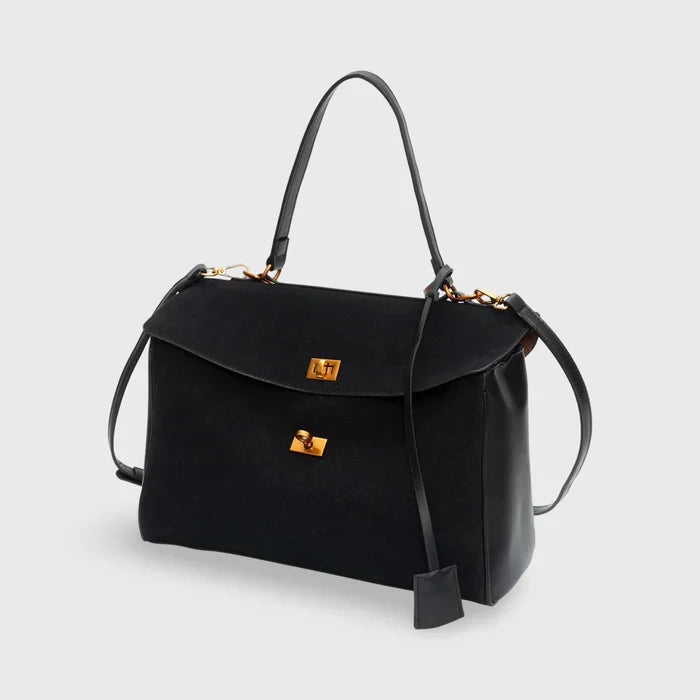 Veloura™ | Premium-Wildleder-Umhängetasche