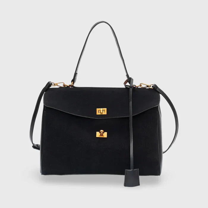 Veloura™ | Premium-Wildleder-Umhängetasche