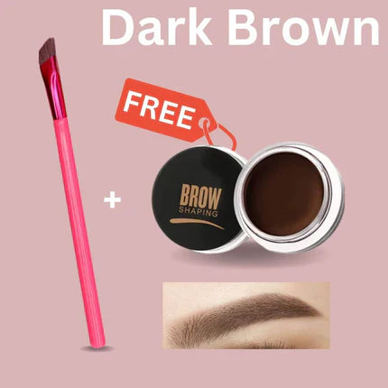 Augenbrauen-Puder mit kostenlosem Pinsel – perfektes Set für Brow Shaping