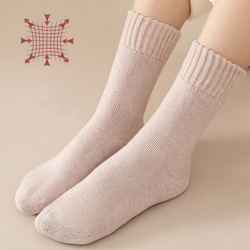 2+1 GRATIS | Kuschelige Unisex-Winter-Thermosocken aus Samt™ - Halten Sie Ihre Füße warm und stilvoll