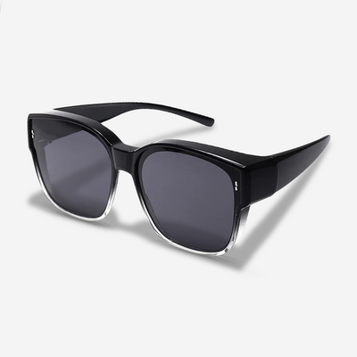 50% RABATT | ClipShades™ | Stylische Overlay-Sonnenbrille für Brillenträgerinnen