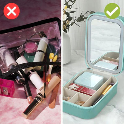 50% RABATT |💡 BrightBag™ | Perfektes Make-up überall und jederzeit