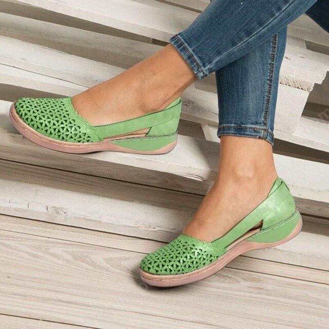 Vintage Clarks® | Orthopädische Sommersandale für Damen