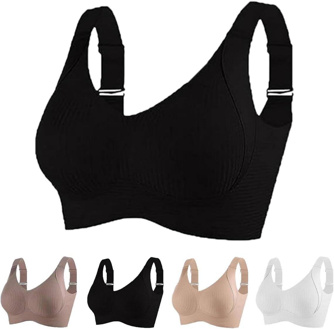 1+1 GRATIS | Liftelle™ | 2025 Bügellose Push-up-BH mit maximalem Komfort & verstellbarem Halt