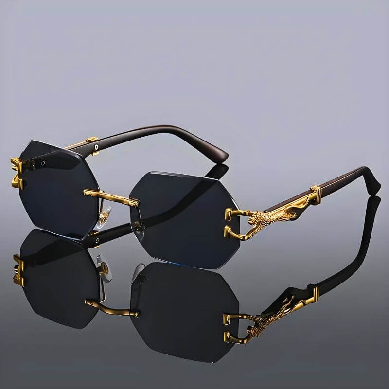 1+1 GRATIS | SolarHex® | Luxe Hexagon Damen-Sonnenbrille