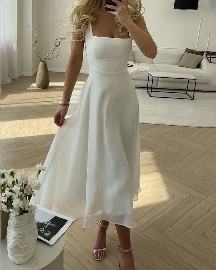 50% RABATT | Chiffelle™ | Elegantes Chiffonkleid