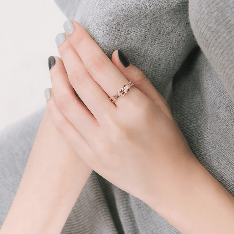 50% RABATT | EternaKnot™ | Freundschaftsknoten Ring