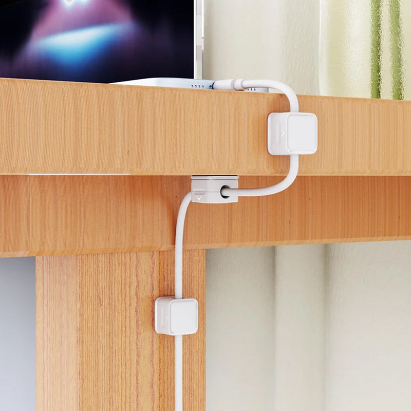 MagniClip® | Magnetischer Kabelspeicher-Organizer