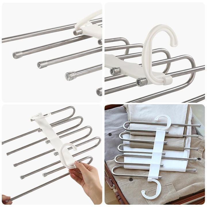 50% RABATT | SlimRack™ | Platzsparender Mehrfach-Hosenbügel Kleiderbügel