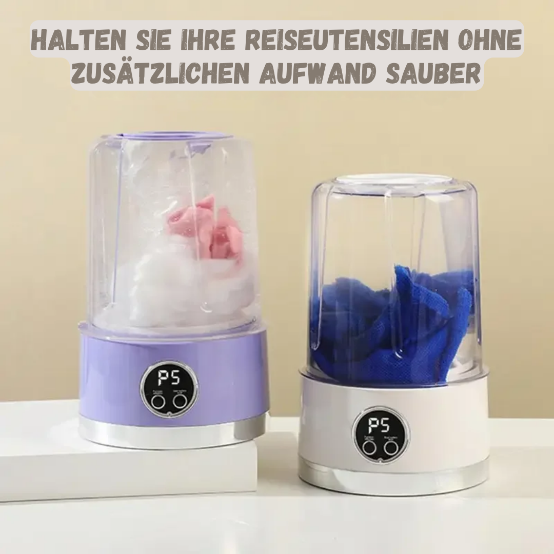 50% RABATT | TurboTide™ | Tragbare Mini-Waschmaschine