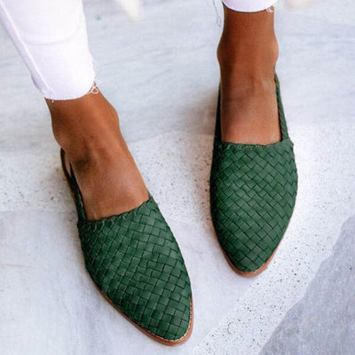 50% RABATT | Pliette™ | Schicke geflochtene Slingbacks