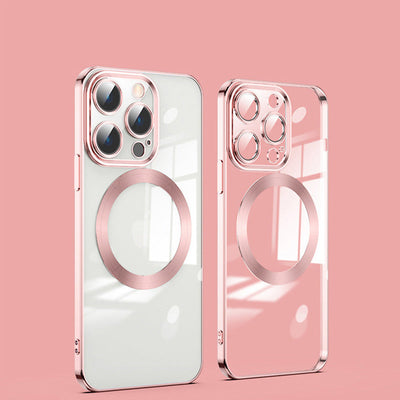 50% RABATT | Metalliq™ | Kabellose magnetische iPhone-Hülle mit Galvanik