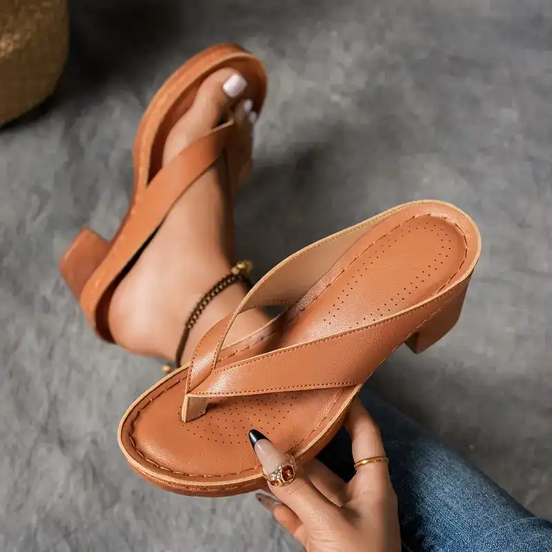 50% RABATT | SoleComfort | Komfort-Sandalen 2025 – Orthopädisch & Blockabsatz