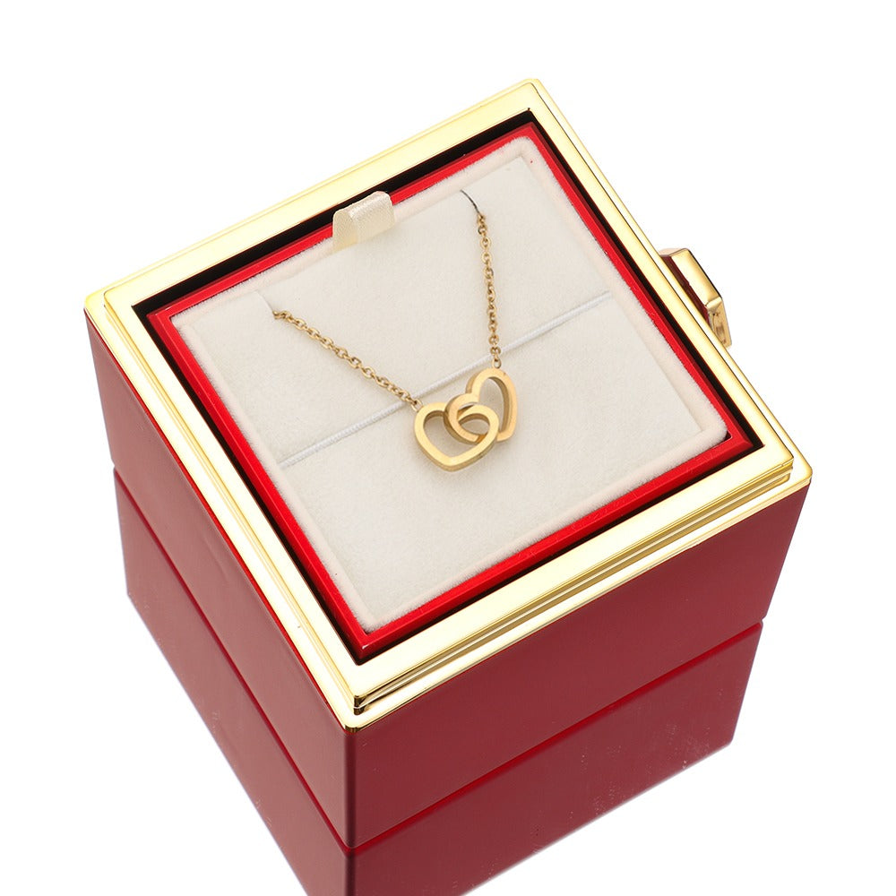 50% RABATT | Monroe™ | Elegante Halskette Rose Box