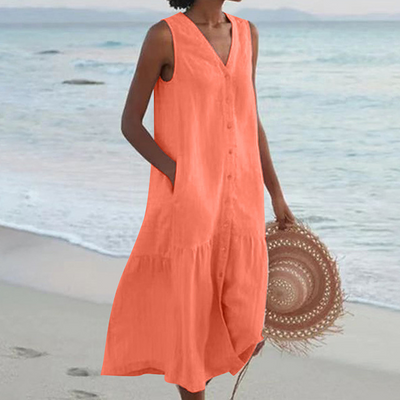 50% RABATT | Zariva™ | Stylisches Sommerkleid