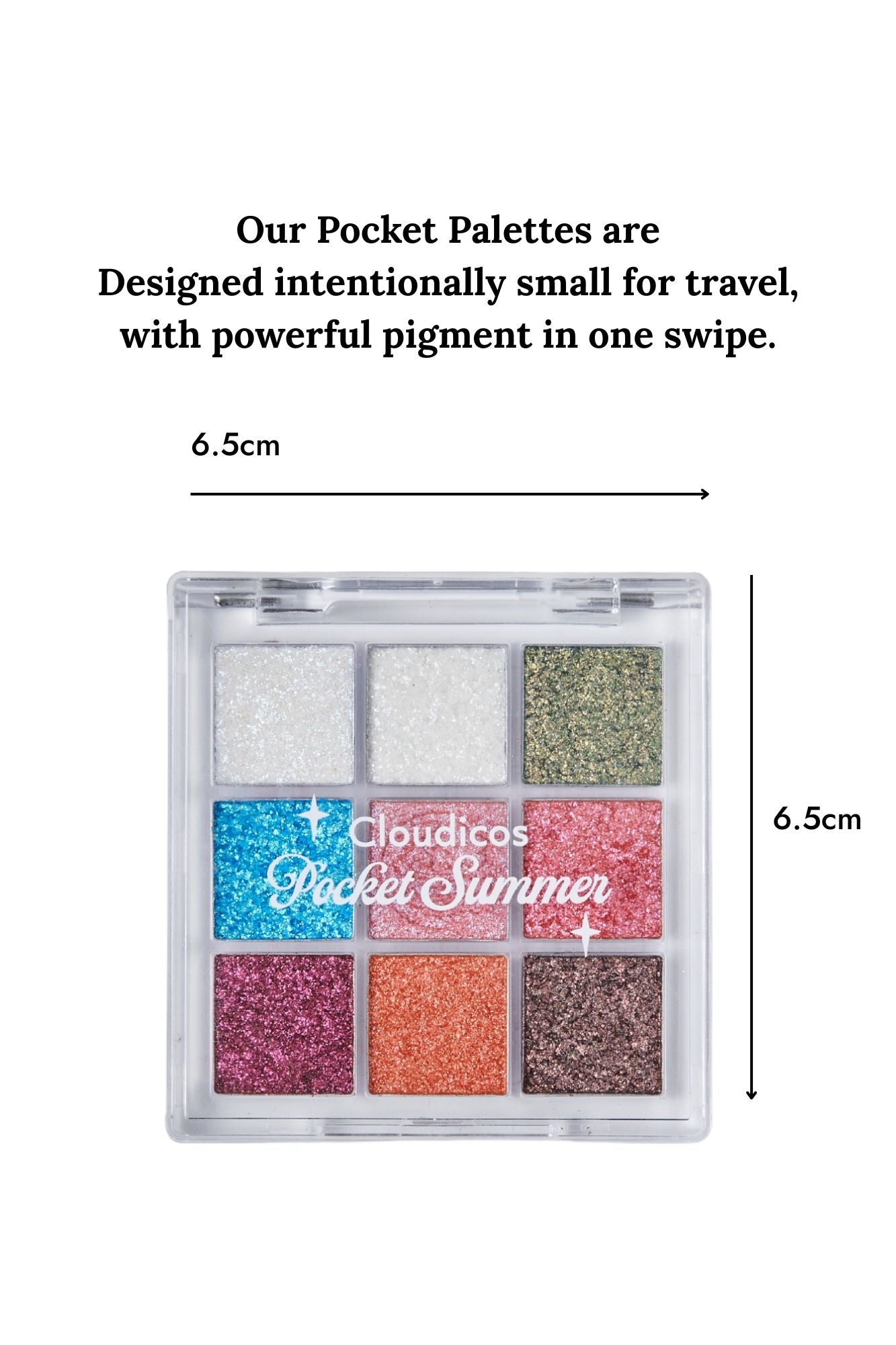 PrismDust™ | Pocket Summer Glitter Eye Palette