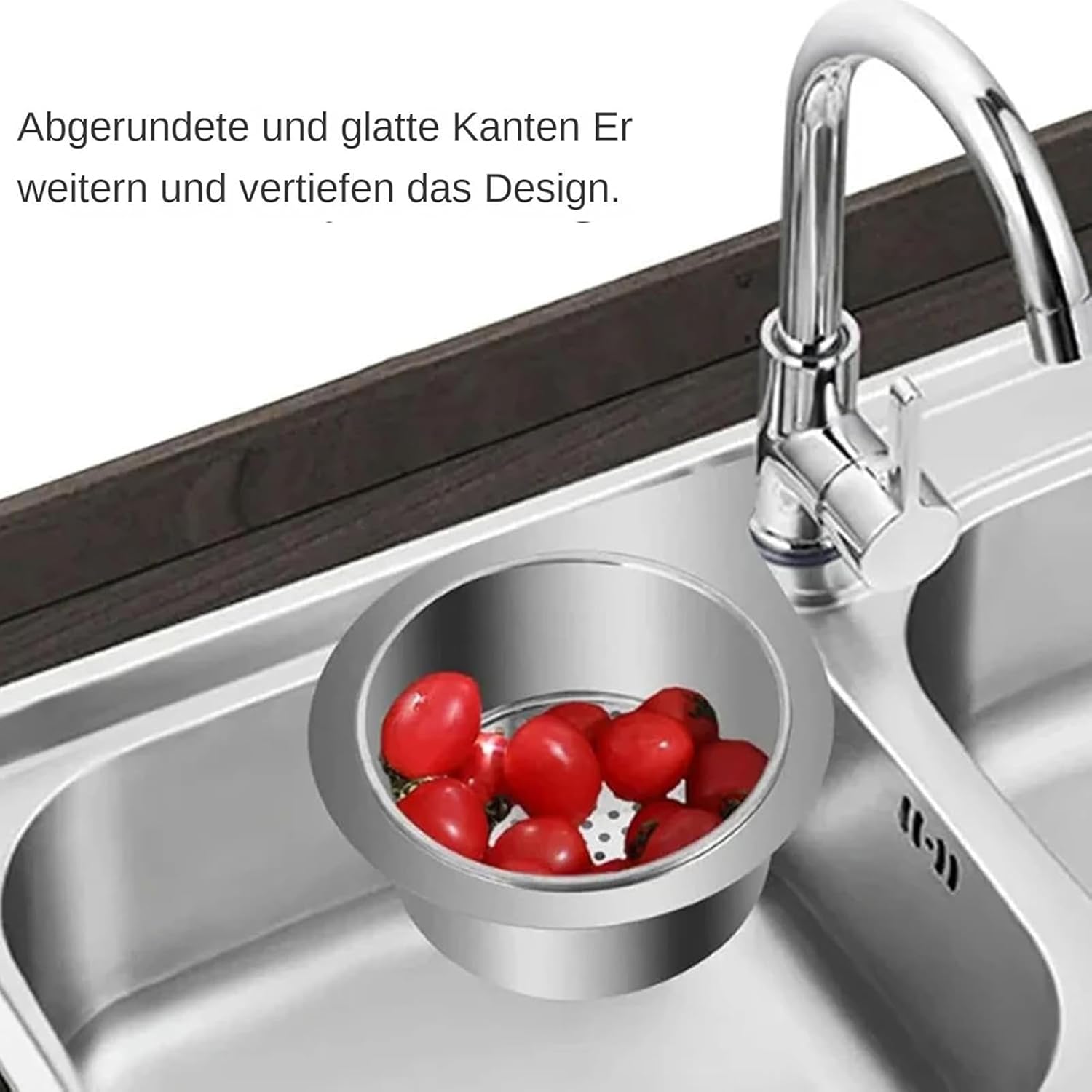 SinkMate™ | Abtropfgestell aus Edelstahl mit Haken für Ihr Spülbecken