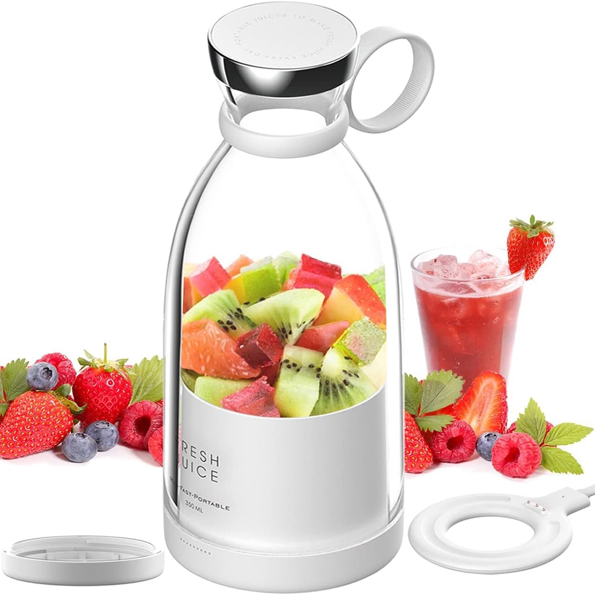 NutriBot™ - Batteriebetriebener Mixer für Vitaldrinks