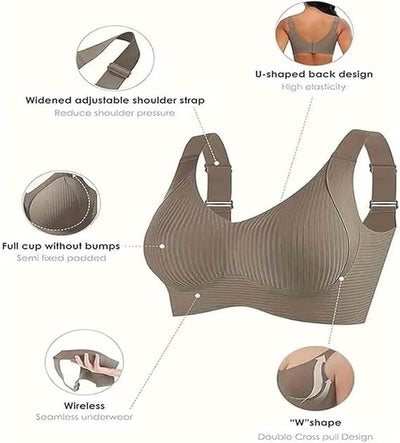1+1 GRATIS | Liftelle™ | 2025 Bügellose Push-up-BH mit maximalem Komfort & verstellbarem Halt