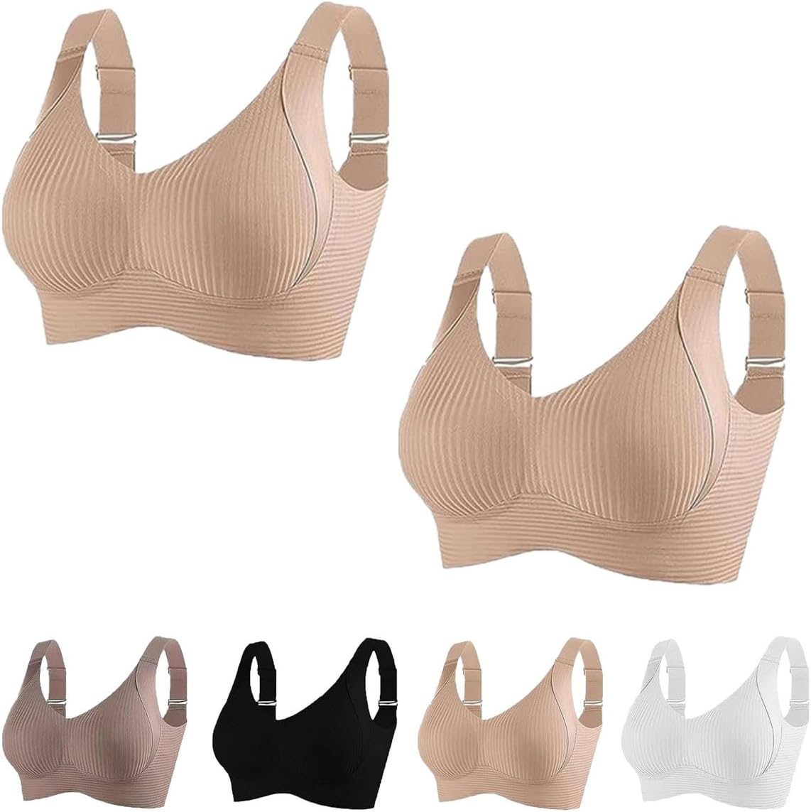 1+1 GRATIS | Liftelle™ | 2025 Bügellose Push-up-BH mit maximalem Komfort & verstellbarem Halt