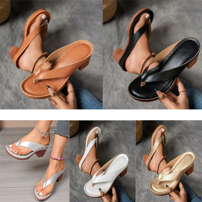 50% RABATT | SoleComfort | Komfort-Sandalen 2025 – Orthopädisch & Blockabsatz