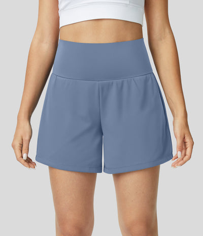 Margarethe™ 2-in-1-Yoga-Shorts mit Taschen