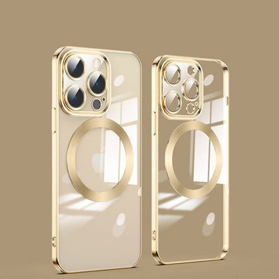 50% RABATT | Metalliq™ | Kabellose magnetische iPhone-Hülle mit Galvanik