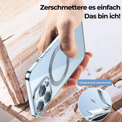50% RABATT | Metalliq™ | Kabellose magnetische iPhone-Hülle mit Galvanik
