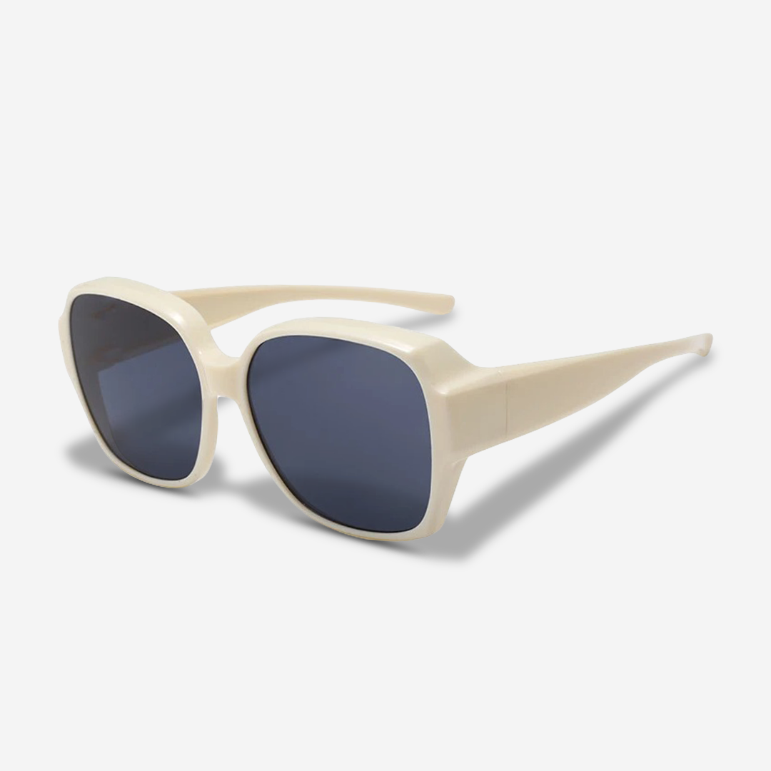 50% RABATT | ClipShades™ | Stylische Overlay-Sonnenbrille für Brillenträgerinnen