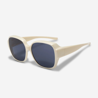 50% RABATT | ClipShades™ | Stylische Overlay-Sonnenbrille für Brillenträgerinnen
