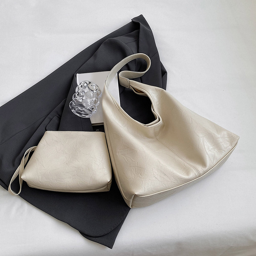 LederLuxe™ Tote Tasche aus Leder