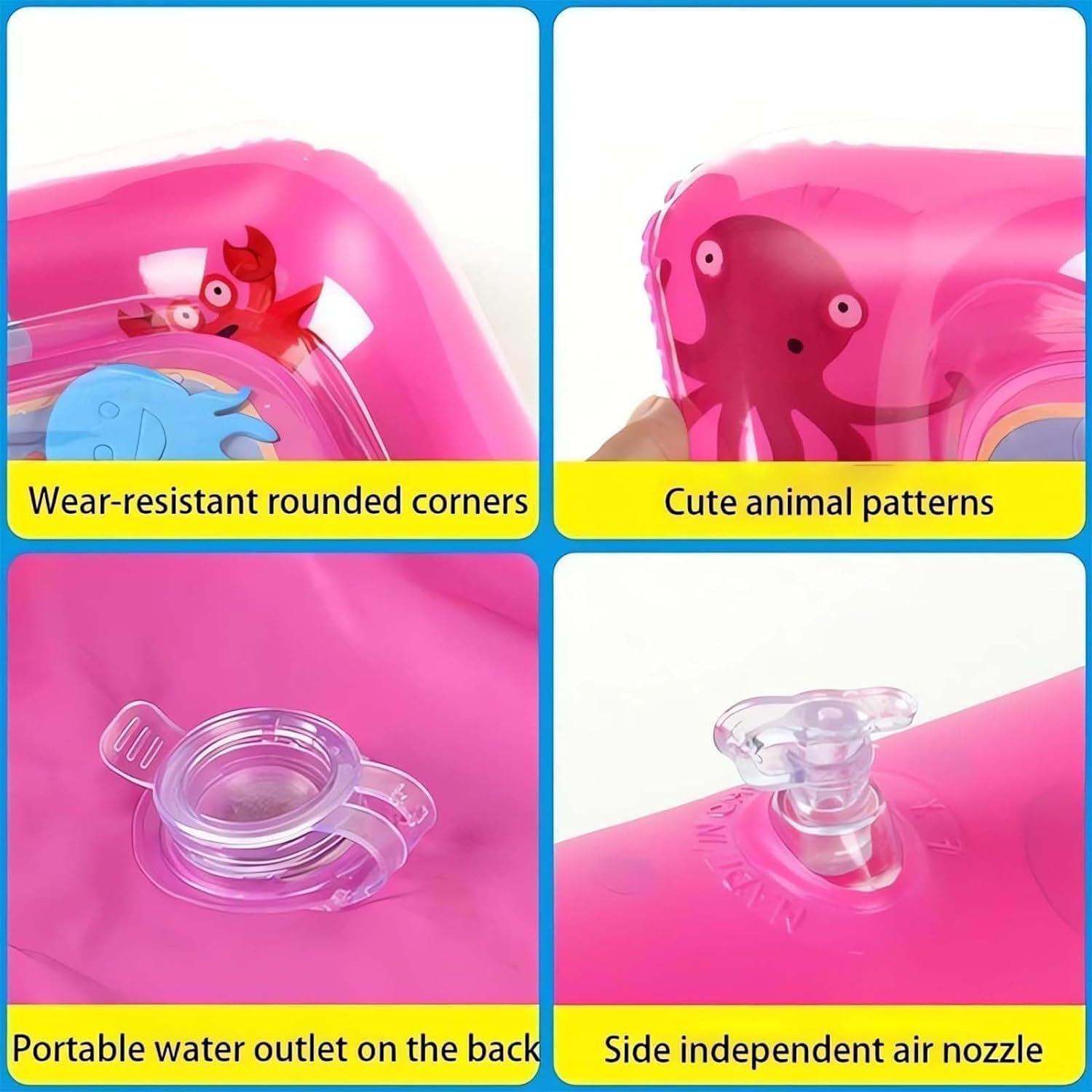 AquaLuxe® Aufblasbare Poolmatte