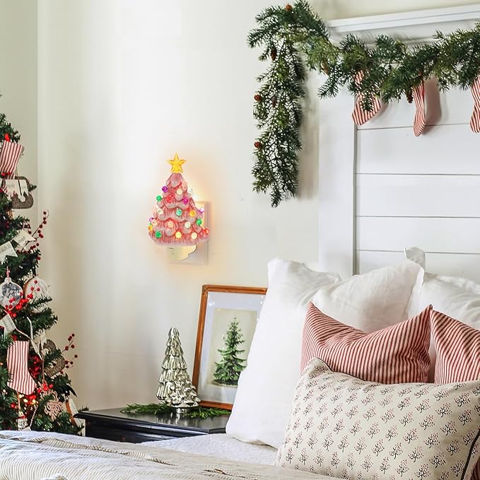 CeramiTree® | GlowPlug Keramik-Nachtlicht Weihnachtsbaum – ambienter Lichtakzent