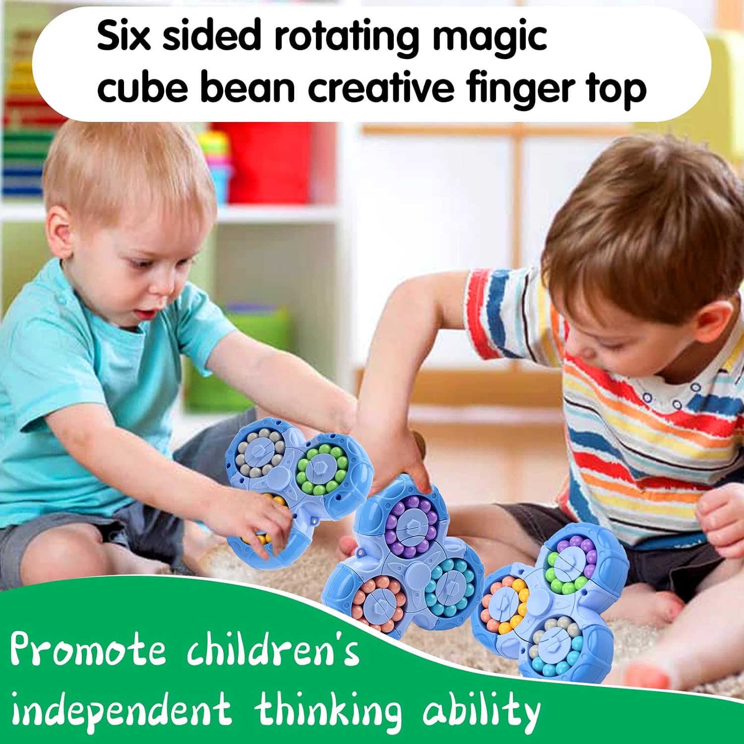 BeanSpin® | PuzzleGyro – interaktives Denk- und Geschicklichkeitsspielzeug