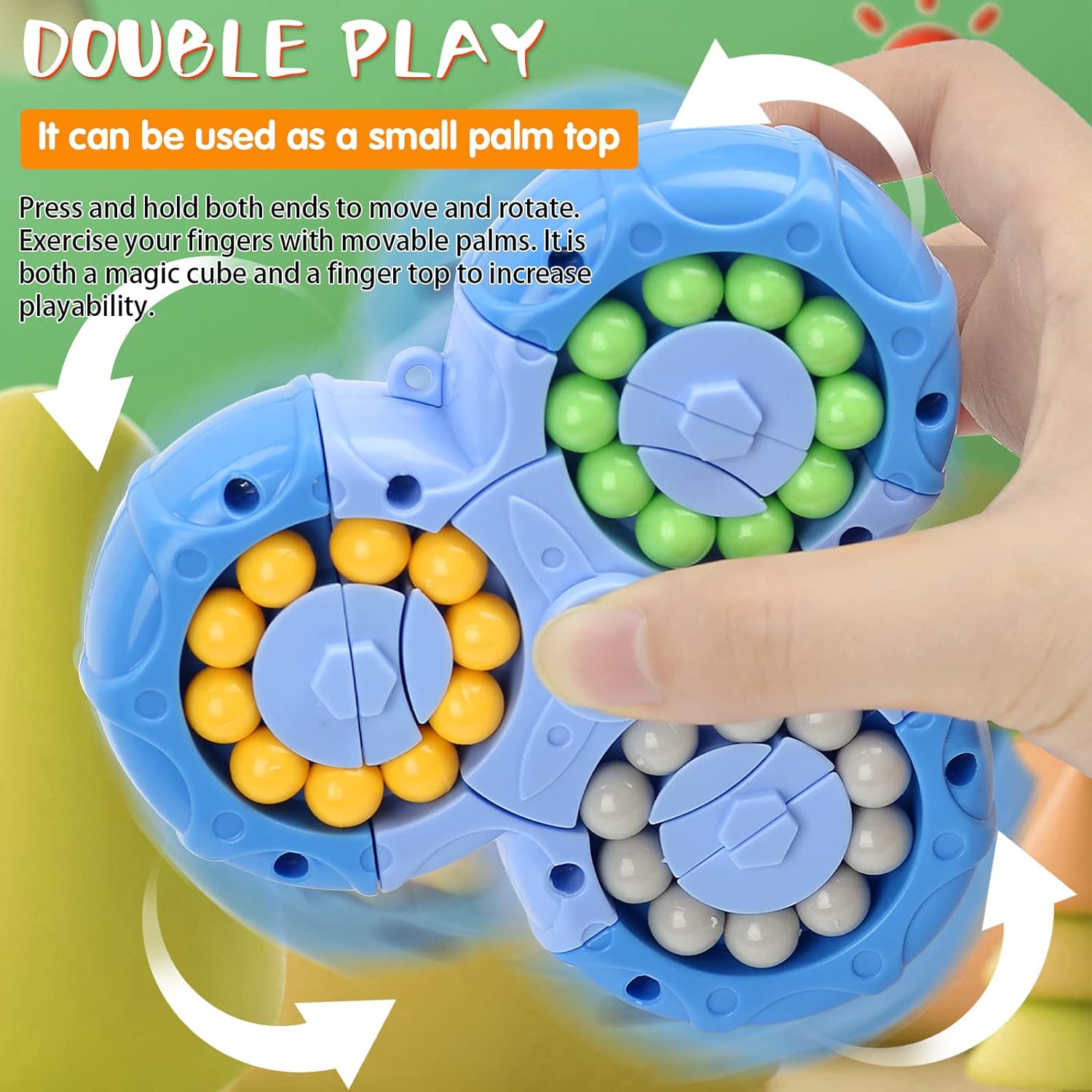 BeanSpin® | PuzzleGyro – interaktives Denk- und Geschicklichkeitsspielzeug