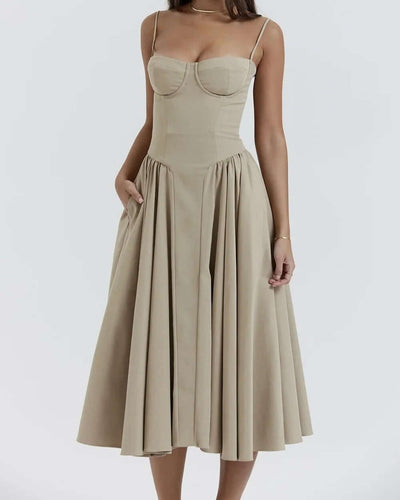 50% RABATT | Corsique™ | Stylisches Maxikleid mit Korsett