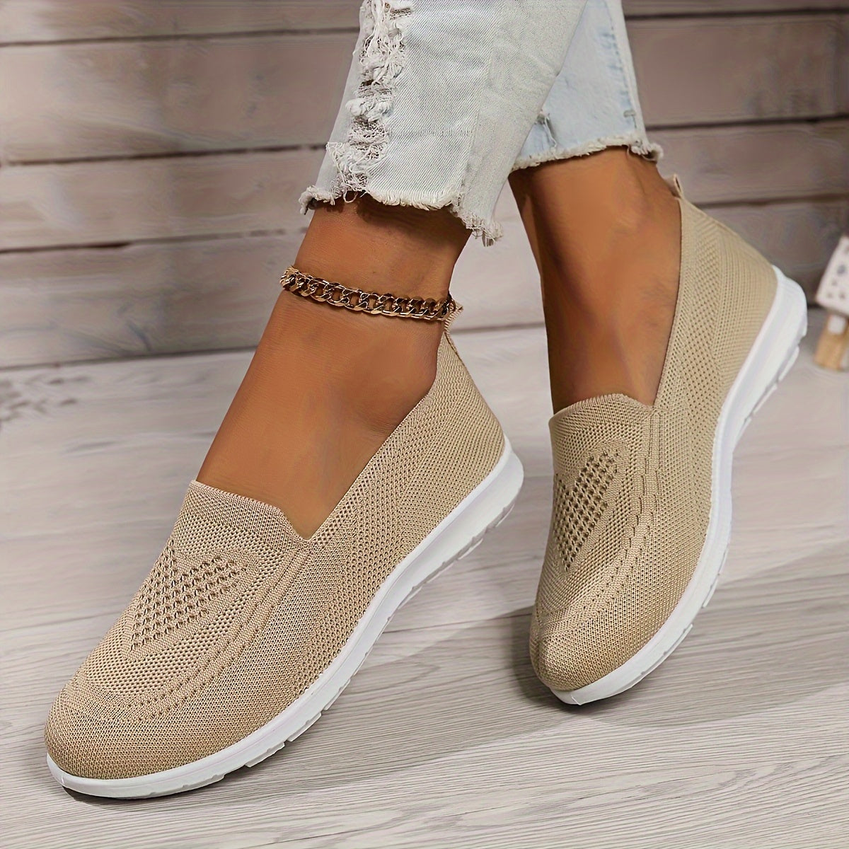 50% RABATT | Zyra™ | Leichte Slip-On-Sneaker mit Stil und Halt