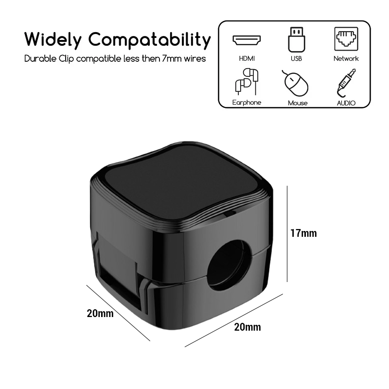 1+1 GRATIS | WireLock Mini™ - Magnetischer Kabelmanager für perfekte Organisation!