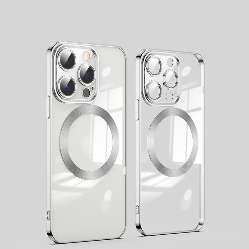 50% RABATT | Metalliq™ | Kabellose magnetische iPhone-Hülle mit Galvanik