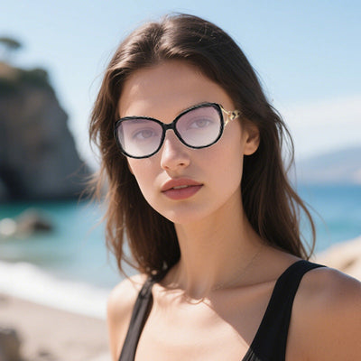 1+1 Gratis | SolarBreeze™ | Übergroße Sonnenbrillen für Frauen