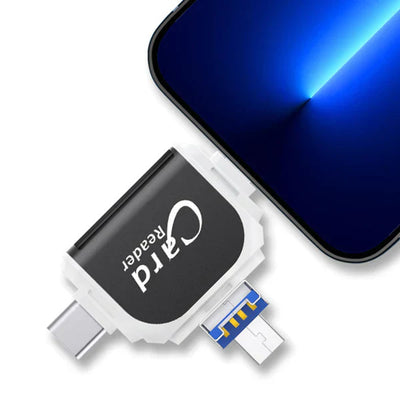 50% RABATT | MegaPort™ - 4-in-1 universal-multiport-sd/tf-kartenleser [Letzter Tag Rabatt]