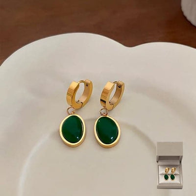 50% RABATT | JadeWhisper™  | Smaragd-Sierraden