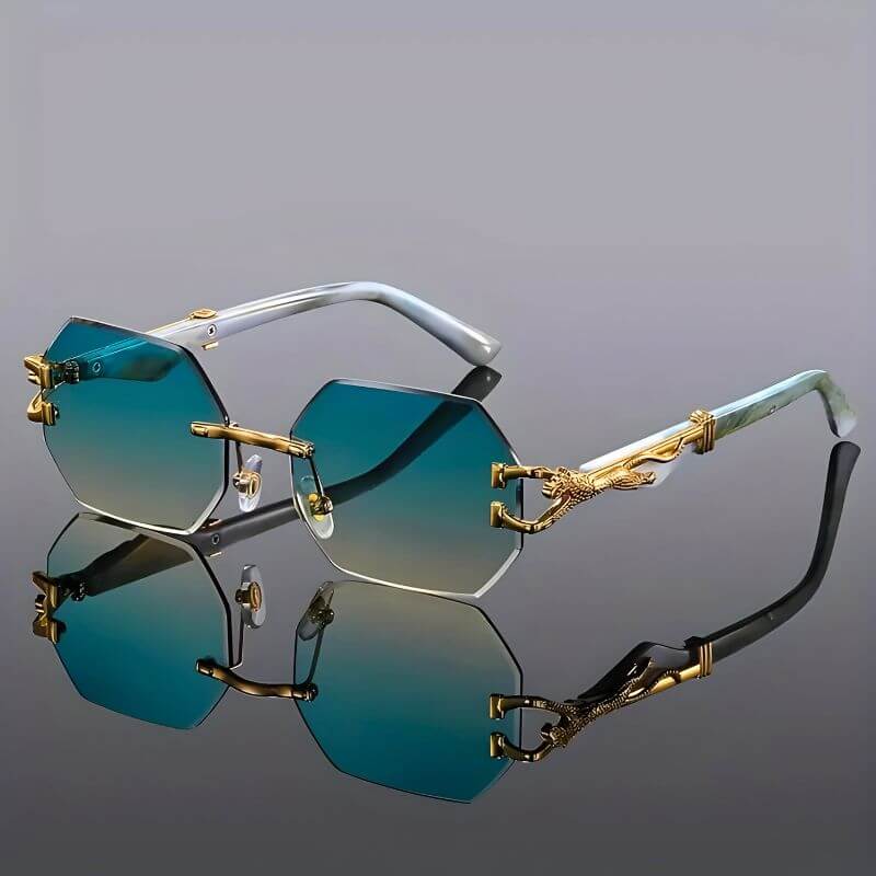 1+1 GRATIS | SolarHex® | Luxe Hexagon Damen-Sonnenbrille