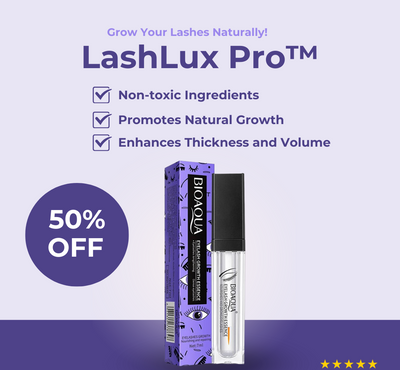 50% RABATT I LashLux Pro™ Wimpernwachstumsserum