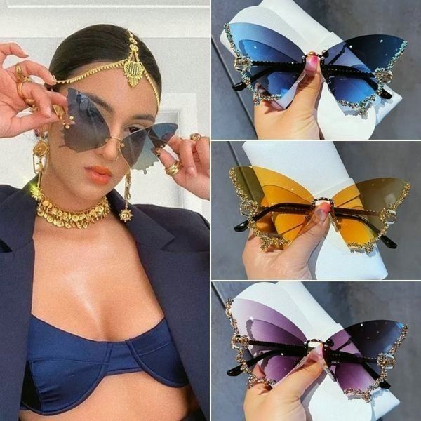 50% RABATT | Schmetterlingsdiamanten | Sonnenbrille mit