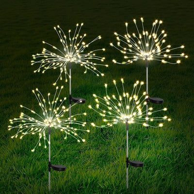 1+3 GRATIS | StarBloom™ | Solar Feuerwerk Gartenlampen Wetterfeste LED